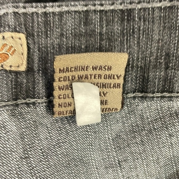 Men's Gruge Distressed Blue Jeans size 22 - Picture 9 of 12